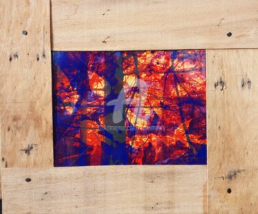 Collages intitulée "Sous le soleil d'Oc…" par Anne Maury, Œuvre d'art originale, Travail numérique 2D
