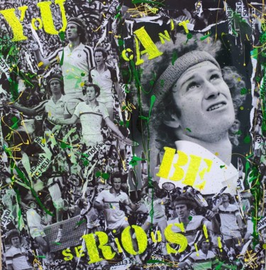 Collages titled "YOU CAN'T BE SERIOU…" by Anne Mondy, Original Artwork, Collages