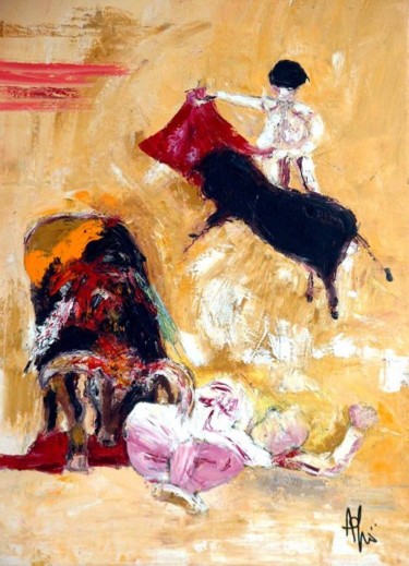 Malarstwo zatytułowany „icare” autorstwa Anne Paul, Oryginalna praca, Olej