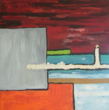 Painting titled "nord" by Anne Paul, Original Artwork