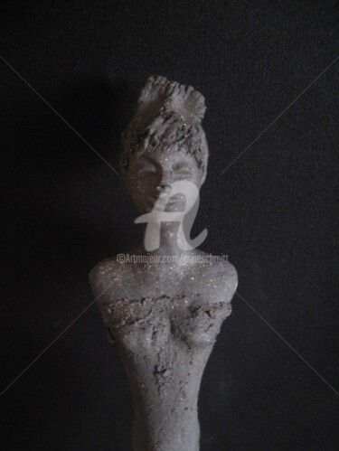 Sculpture intitulée "les 3 graces détail" par Noush, Œuvre d'art originale