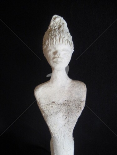 Sculpture intitulée "les 3 grâces détail" par Noush, Œuvre d'art originale