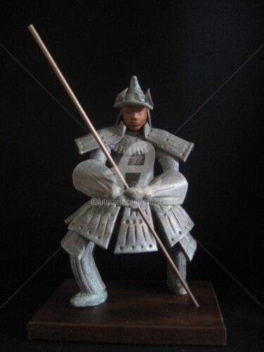 雕塑 标题为“samouraÎ” 由Noush, 原创艺术品