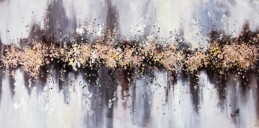 Peinture intitulée "Abstract Symphony.…" par Annet Loginova, Œuvre d'art originale, Huile Monté sur Châssis en bois