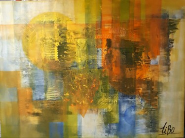 Peinture intitulée "Fuite" par Tibo, Œuvre d'art originale, Acrylique