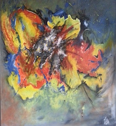 Peinture intitulée "Oxymore" par Tibo, Œuvre d'art originale, Acrylique