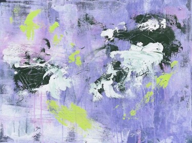 Pittura intitolato "Conversation With M…" da Annette Aspen, Opera d'arte originale, Acrilico Montato su Telaio per barella i…