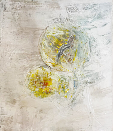 Картина под названием "Boom II" - Annette Wyrick-Solari, Подлинное произведение искусства, Акрил Установлен на Деревянная ра…