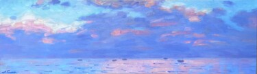 Malarstwo zatytułowany „Sea dream” autorstwa Анна Гапонюк, Oryginalna praca, Olej Zamontowany na Drewniana rama noszy