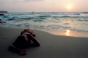 Photographie intitulée "Sommeil marin." par Annick Terwagne, Pastelliste De La Fémin, Œuvre d'art originale