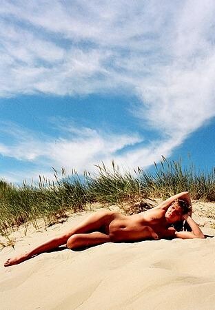 Photographie intitulée "Fleur de dune." par Annick Terwagne, Pastelliste De La Fémin, Œuvre d'art originale