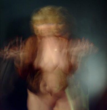 Photographie intitulée "Danse d'Ak" par Annick Terwagne, Pastelliste De La Fémin, Œuvre d'art originale