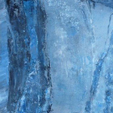 Pintura titulada "Horizon vertical" por Annick, Obra de arte original