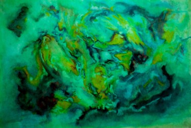 Peinture intitulée "O'Vives" par Annouk So Lakian, Œuvre d'art originale, Huile