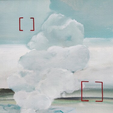 "Smoke" başlıklı Tablo Anna Vliet tarafından, Orijinal sanat, Guaş boya Diğer sert panel üzerine monte edilmiş