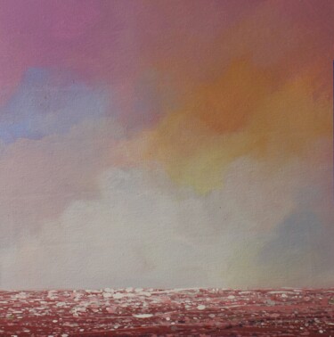 Painting titled "Red sea" by Anry Lys, Original Artwork, Acrylic