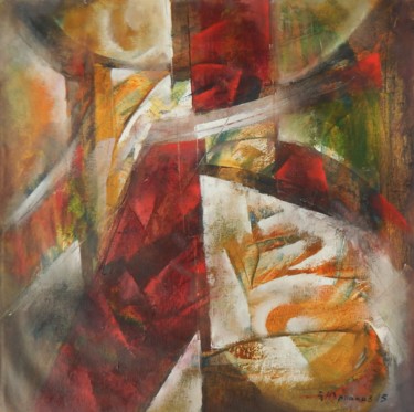 Картина под названием ""Торс уходящий в ве…" - Владимир Юрпалов, Подлинное произведение искусства, Масло