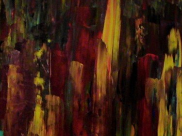Peinture intitulée "Détail -pluie de lu…" par Antheus, Œuvre d'art originale