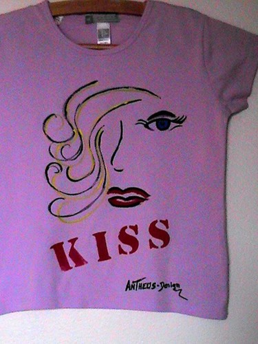 Artisanat intitulée "KISS1" par Antheus, Œuvre d'art originale