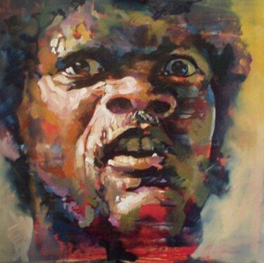 Painting titled "Jules" by Anthony Barrow, Original Artwork, Oil