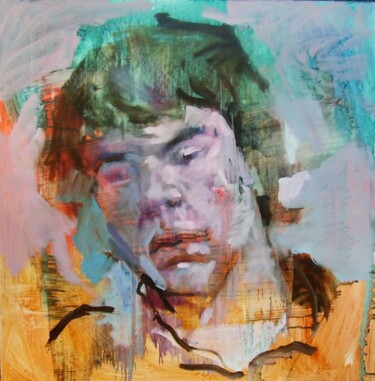 Painting titled "Impression of Micha…" by Anthony Barrow, Original Artwork