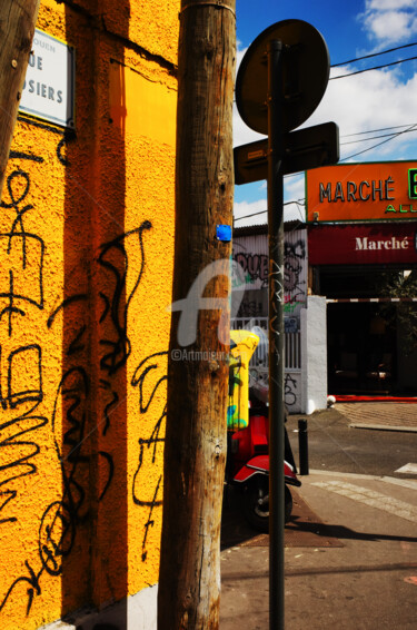 Fotografie getiteld "Marché Marché" door Anthony Oliver, Origineel Kunstwerk