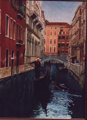 Painting titled "Venice 2" by Anthony Payne, Original Artwork