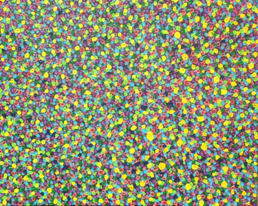Картина под названием "Colorful Abstract A…" - Anthony Saldivar, Подлинное произведение искусства, Акрил