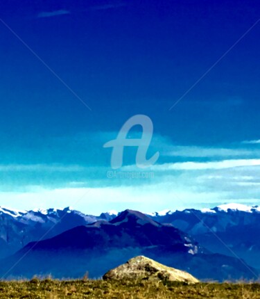 Фотография под названием "Alpes 1" - Abacchetta, Подлинное произведение искусства