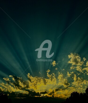 Photographie intitulée "Soleil Zeus" par Abacchetta, Œuvre d'art originale