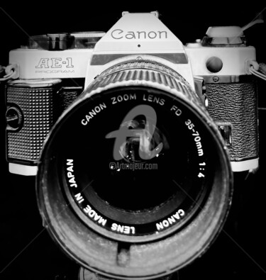 Photographie intitulée "Canon" par Abacchetta, Œuvre d'art originale, Photographie numérique