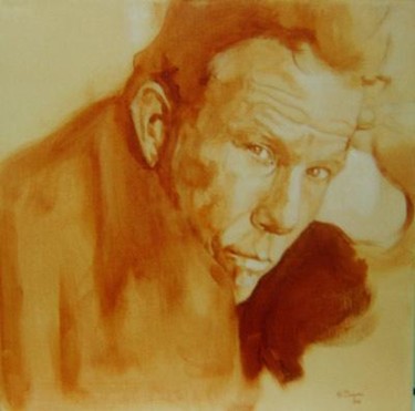 Painting titled "Tom Waits" by Germa Marquez, Original Artwork