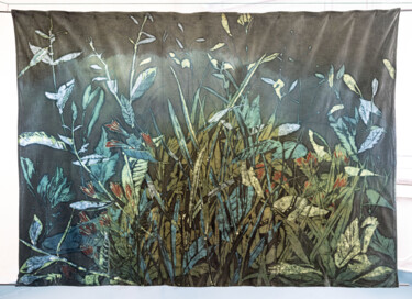 "Batik: An der Nuthe…" başlıklı Tablo Antje Witzel (AKbatikart) tarafından, Orijinal sanat, Balmumu