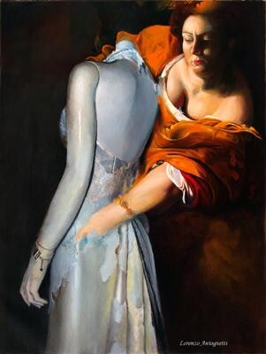 Pittura intitolato "Trasformazione" da Lorenzo  Antognetti Artista, Opera d'arte originale