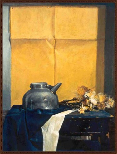 Pintura intitulada "Composizione con Ca…" por Lorenzo  Antognetti Artista, Obras de arte originais