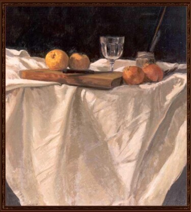 Pittura intitolato "Composizione con ta…" da Lorenzo  Antognetti Artista, Opera d'arte originale