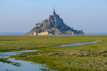 Photographie intitulée "Le Mont Saint Michel" par Antoine Barthelemy, Œuvre d'art originale, Photographie numérique