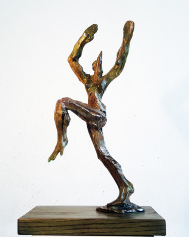 Sculpture intitulée "" METAKALKIS "" par Antoine Berbari, Œuvre d'art originale, Bronze