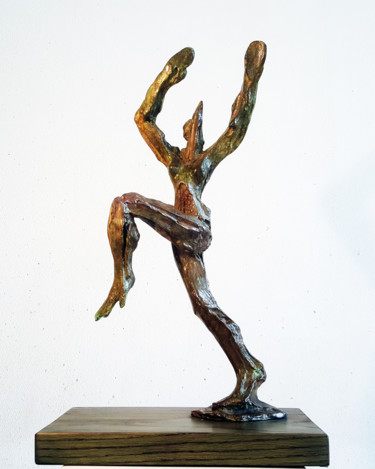 Scultura intitolato "" METAKALKIS "" da Antoine Berbari, Opera d'arte originale, Bronzo