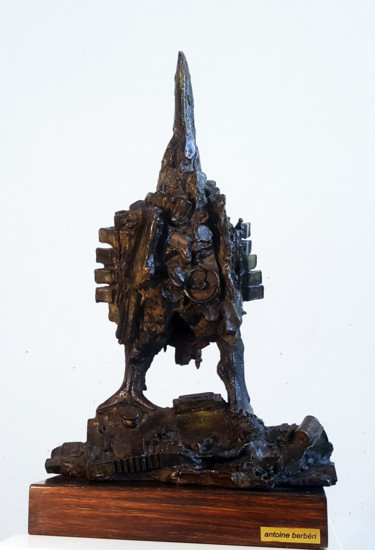 Sculptuur getiteld "" PHENIX ELECTRONIQ…" door Antoine Berbari, Origineel Kunstwerk, Bronzen