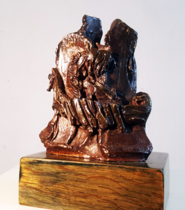 Skulptur mit dem Titel "" PHINIKIA "" von Antoine Berbari, Original-Kunstwerk, Bronze