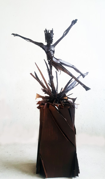 Sculpture intitulée "" FAUNE "" par Antoine Berbari, Œuvre d'art originale, Métaux