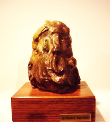 Sculpture titled "" LE CRI "" by Antoine Berbari, Original Artwork, Bronze