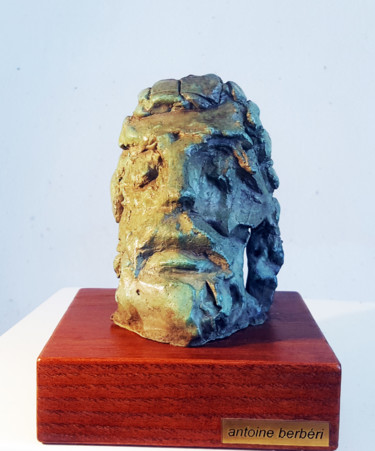 Sculpture titled "" LE CHRIST " - Mas…" by Antoine Berbari, Original Artwork, Bronze