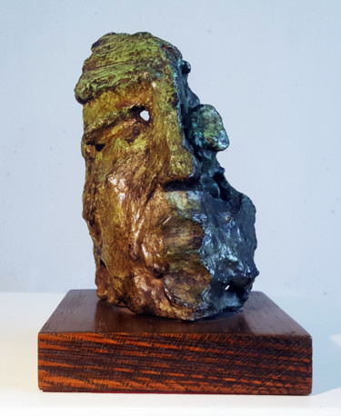 Skulptur mit dem Titel "" ETRUSQUE "" von Antoine Berbari, Original-Kunstwerk, Bronze