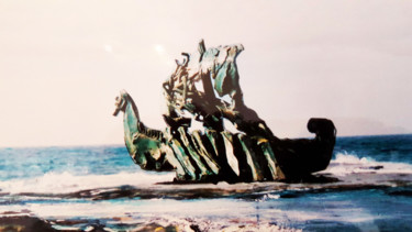 Skulptur mit dem Titel "PROJET :" AU PREMIE…" von Antoine Berbari, Original-Kunstwerk, Bronze