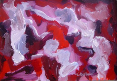 Painting titled "2013- " Incandescen…" by Antoine Berbari, Original Artwork, Oil