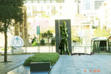 Escultura intitulada ""HOMMAGE AUX DEUX G…" por Antoine Berbari, Obras de arte originais, Bronze