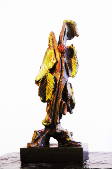 Sculptuur getiteld "" NEFLIER "" door Antoine Berbari, Origineel Kunstwerk, Bronzen