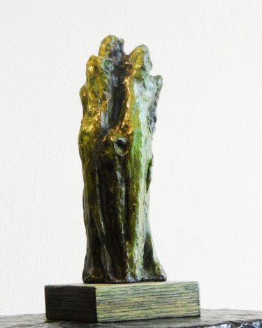 Escultura titulada ""LES ESPRITS I"" por Antoine Berbari, Obra de arte original, Bronce